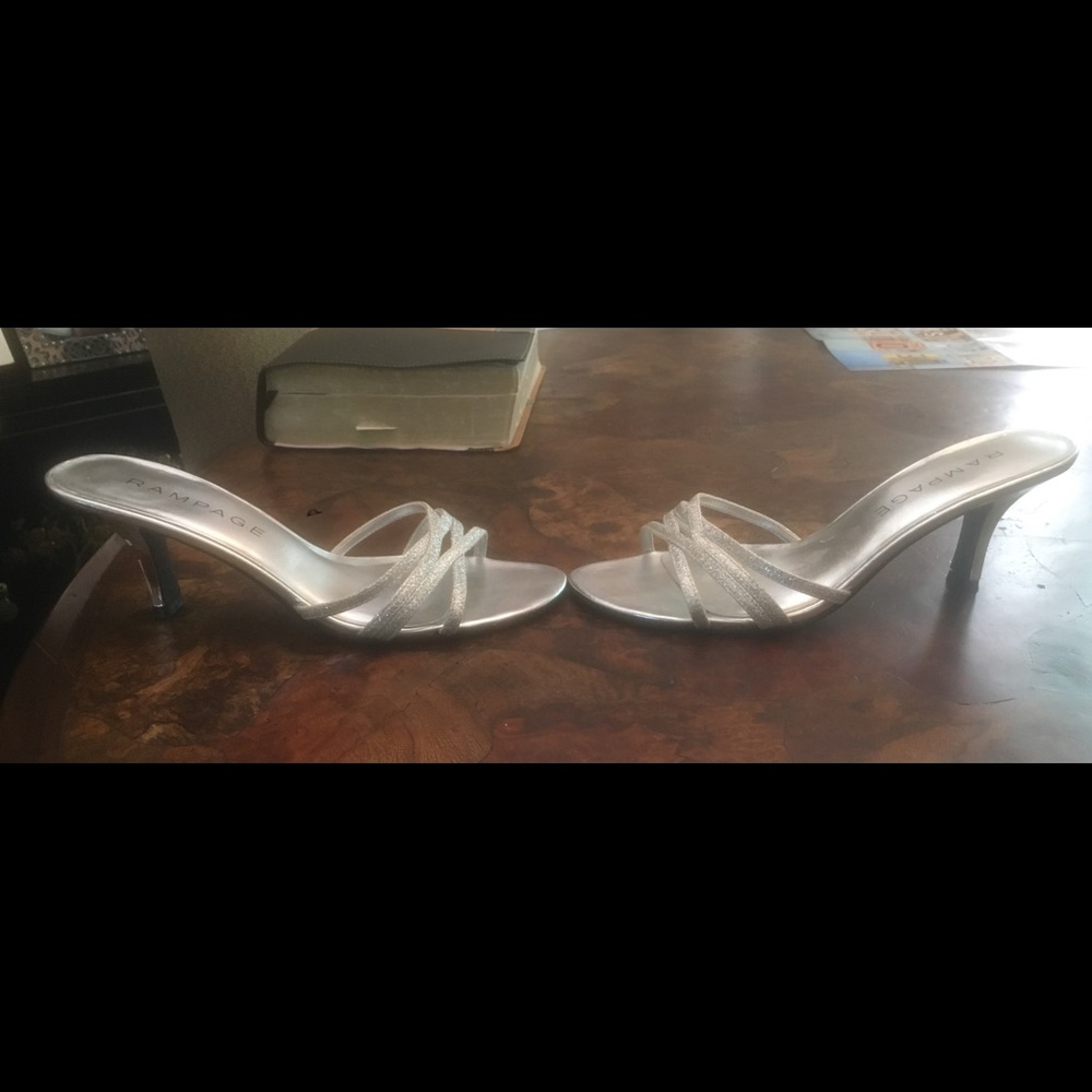 Rampage Silver heels, 7